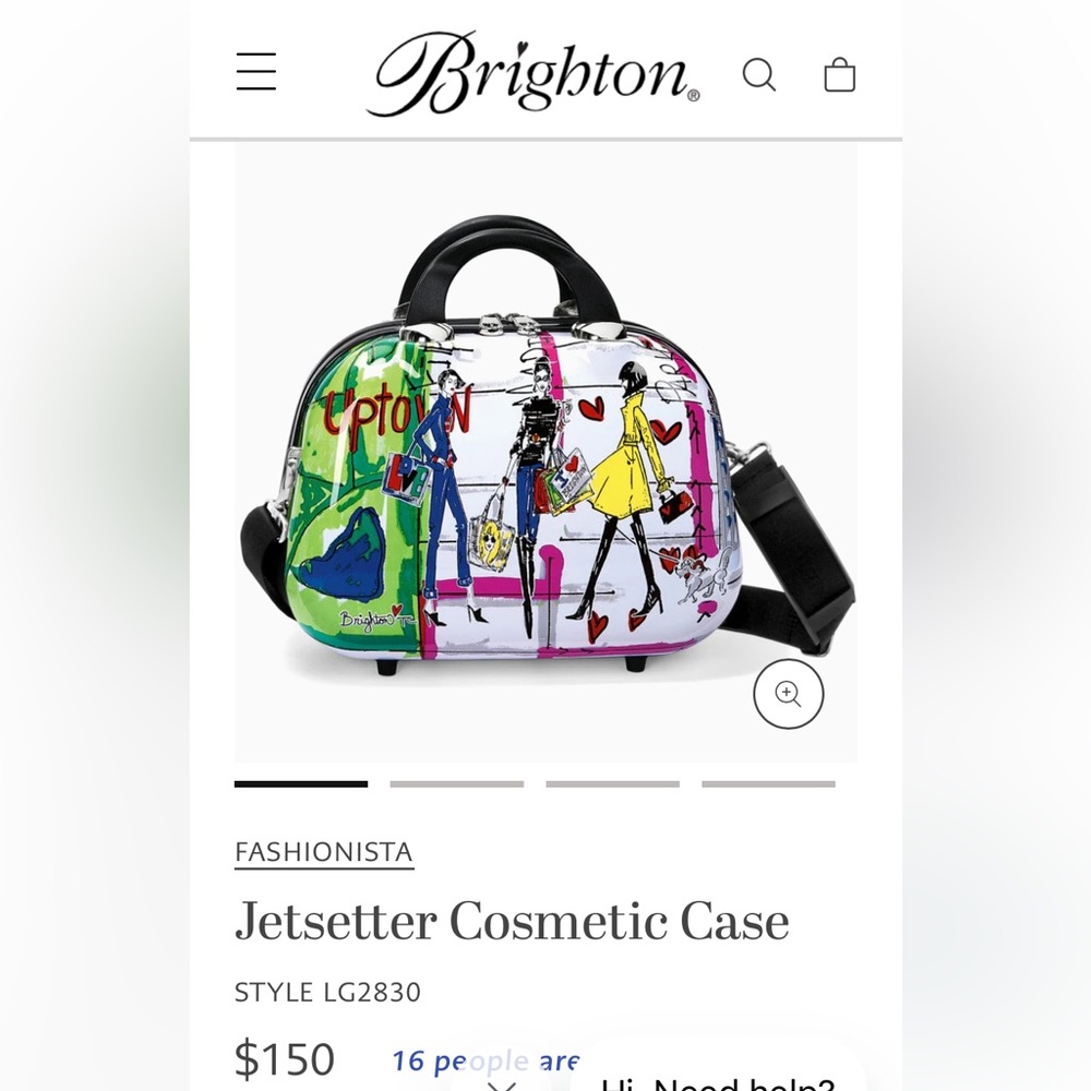 Brighton Jetsetter Cosmetic Case